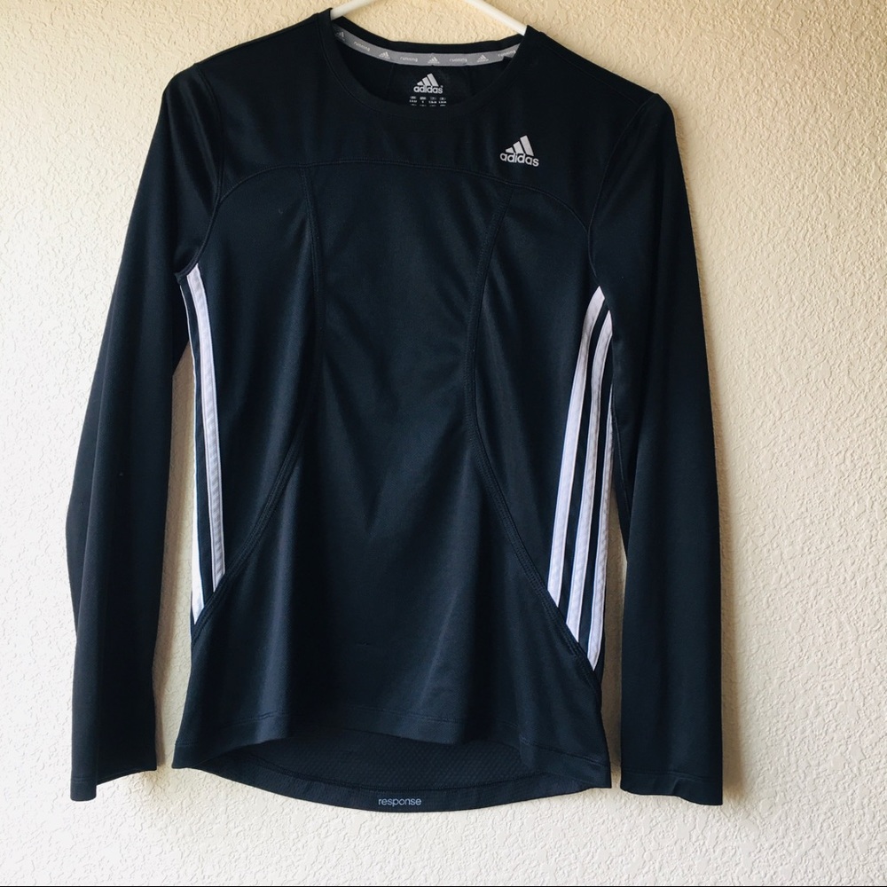 Black Adidas Climalite Top